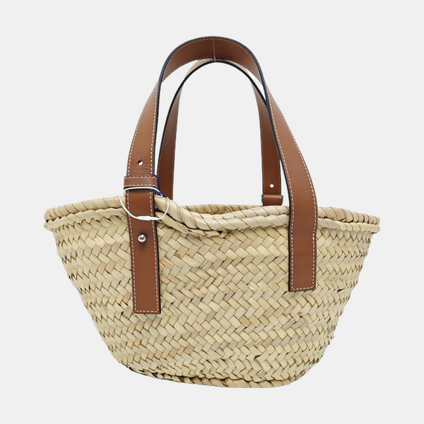 Basket Small Straw Beige
