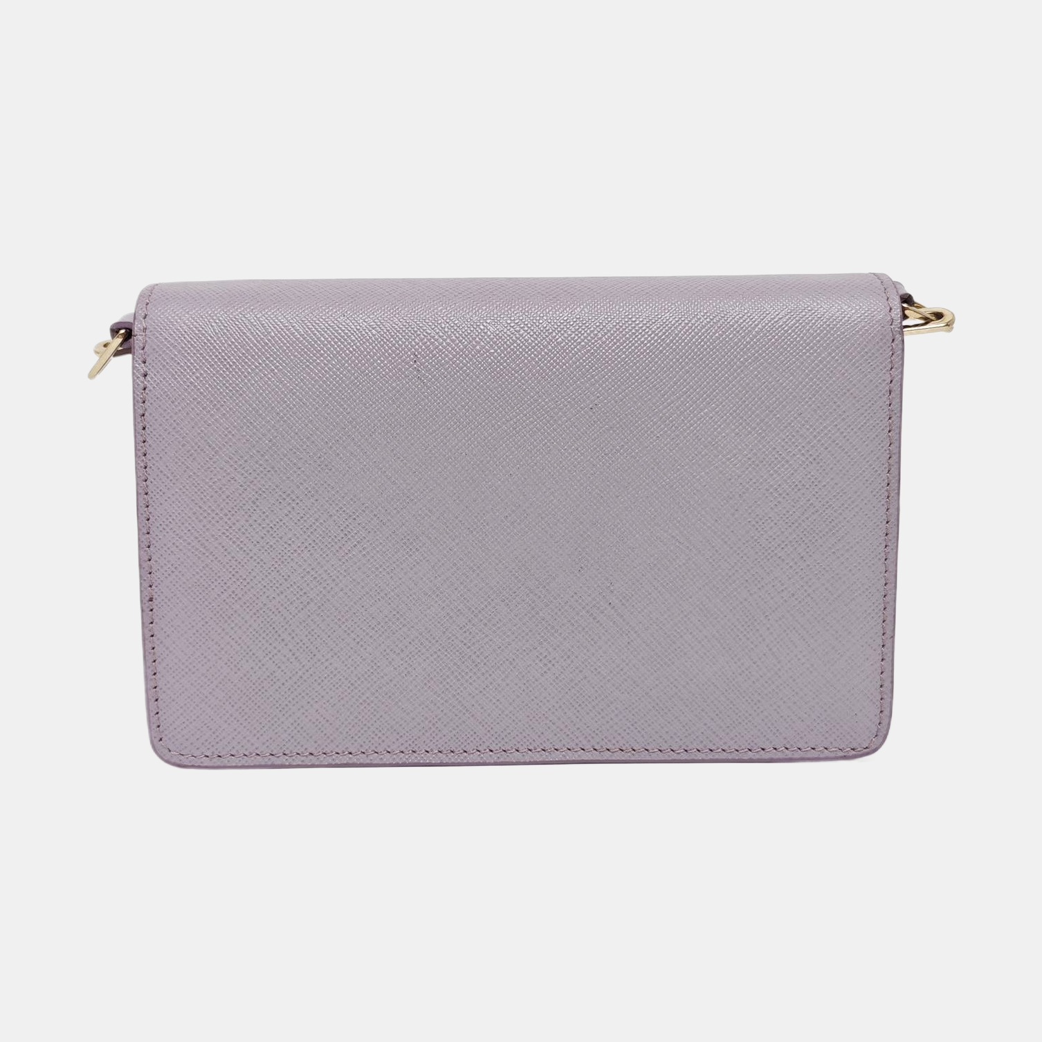 Fold Wallet Leather Purple