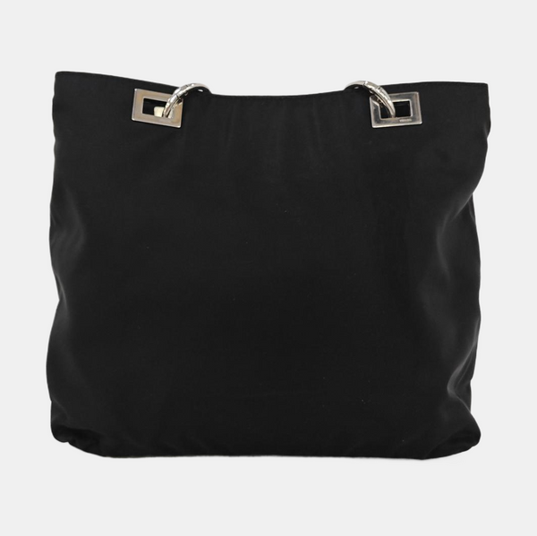 Nylon Shoulder Bag Black