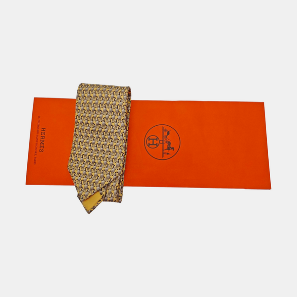 Mulberry Silk Tie Yellow