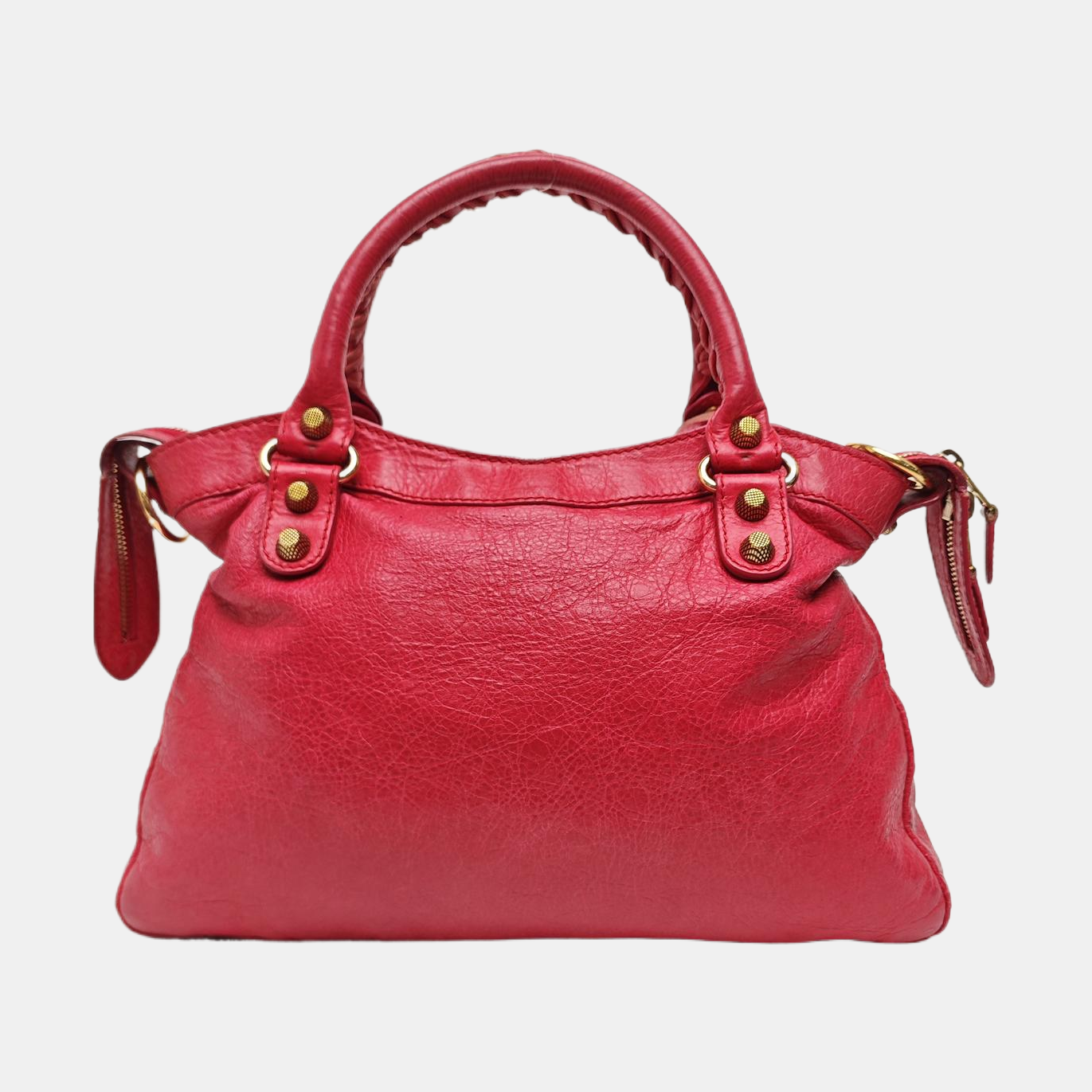 Classic City Small Lambskin Red