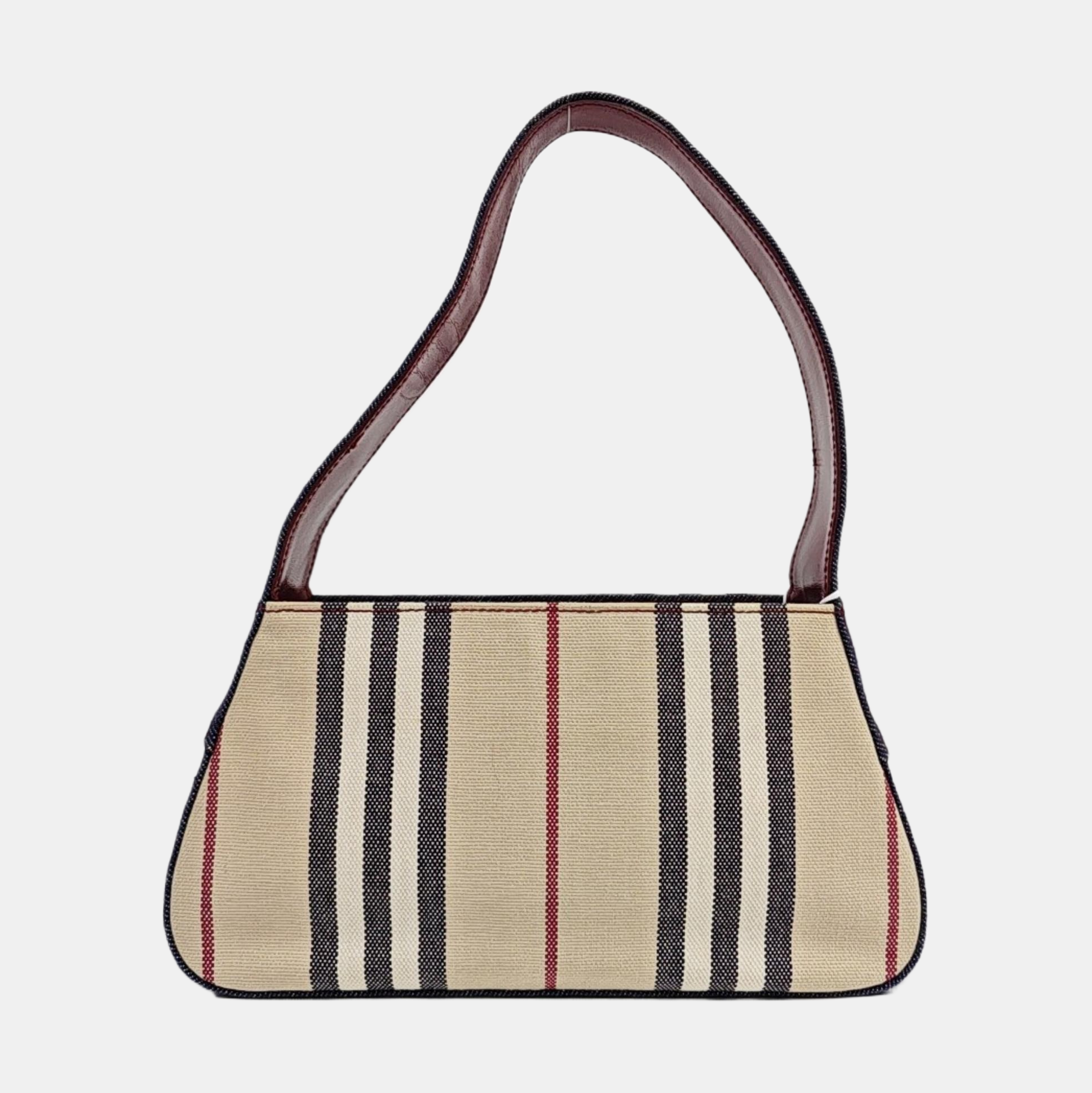 Canvas Top Handle Bag Beige