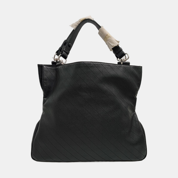 Blondie Medium Quilted Calfskin Black