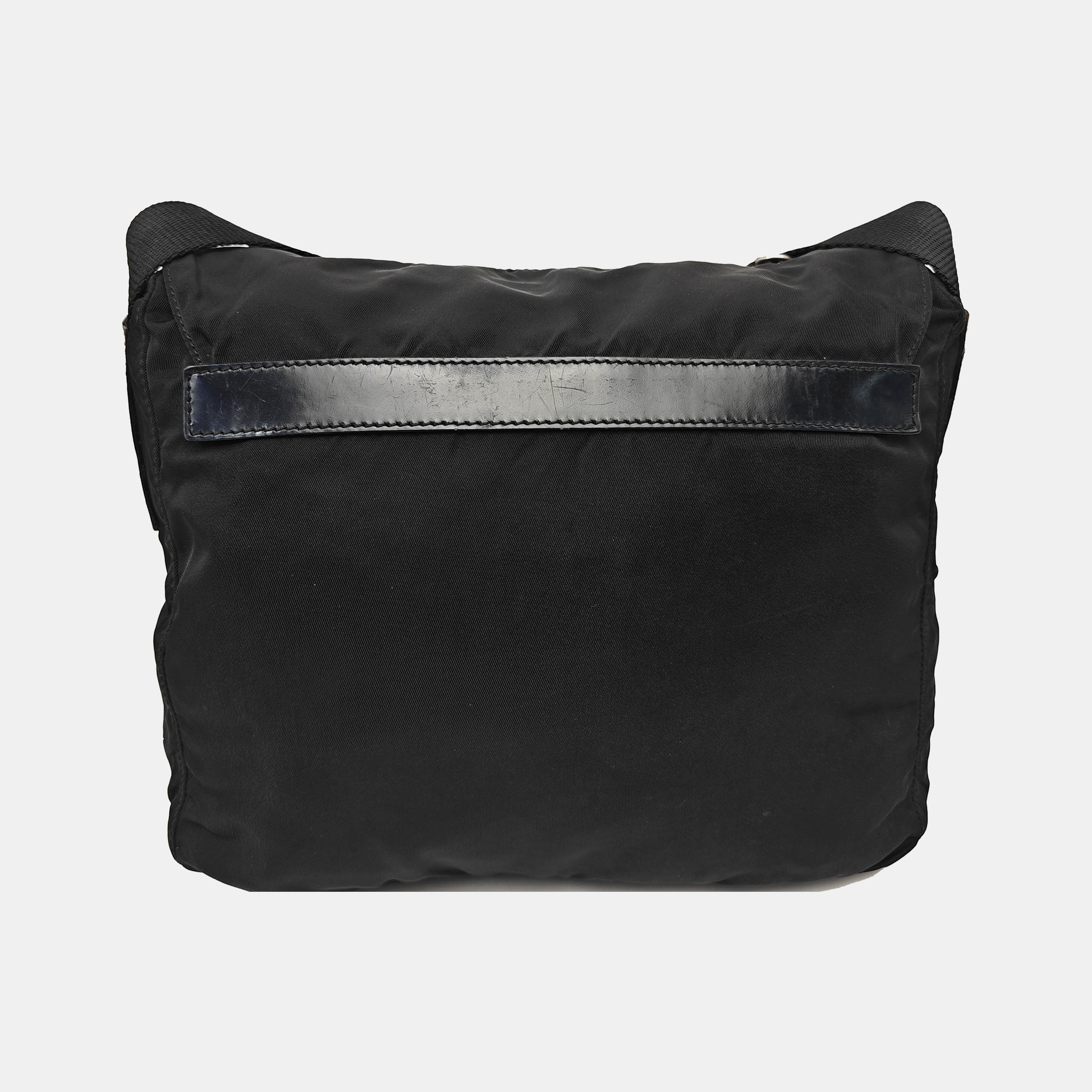 Fabric Shoulder Bag Brown