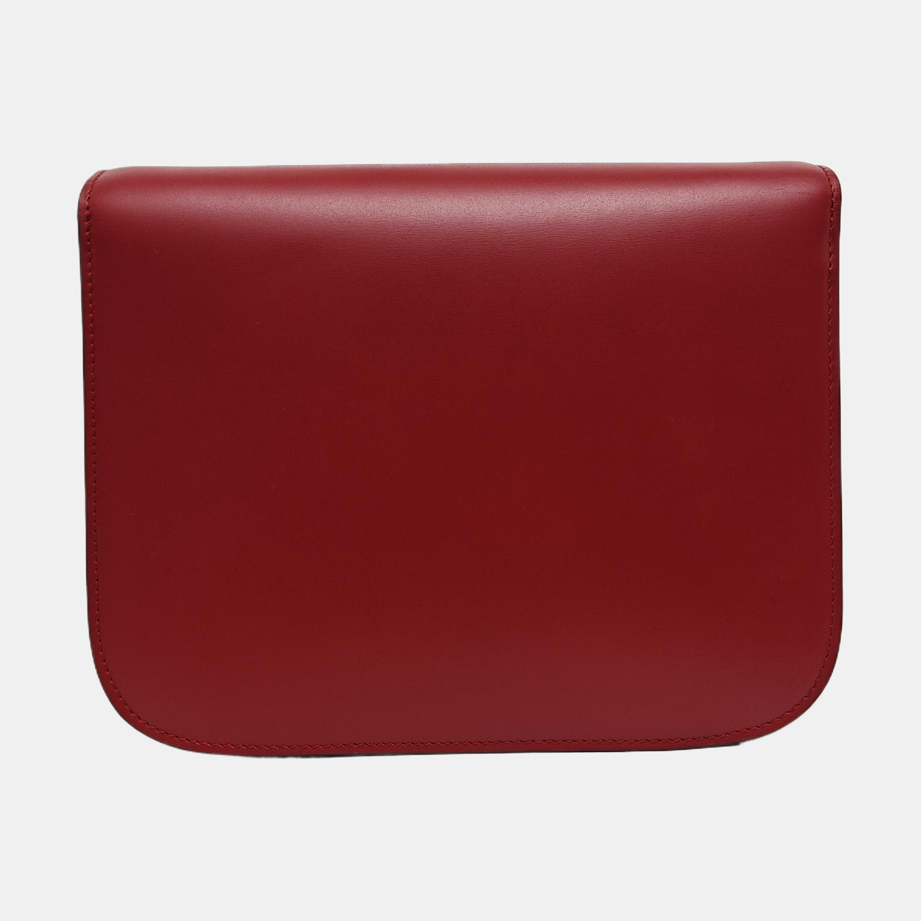 CLASSIC BOX Piel de ternera mediana Roja