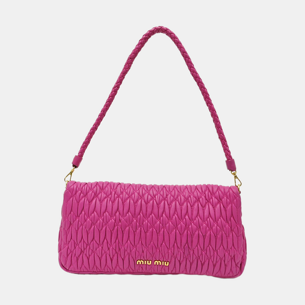 Crystal Quilted Lambskin Red
