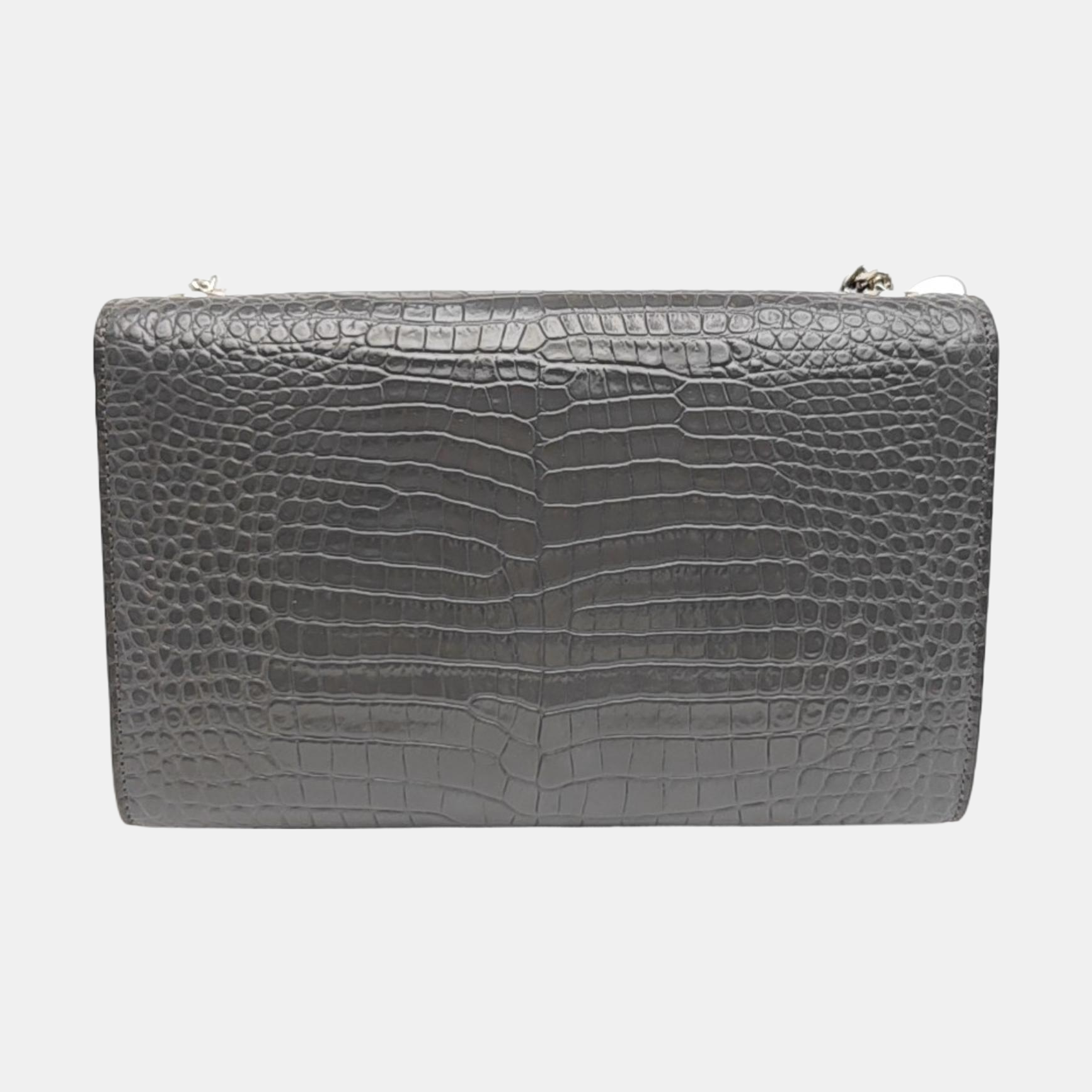 KATE Medium Calfskin Gray