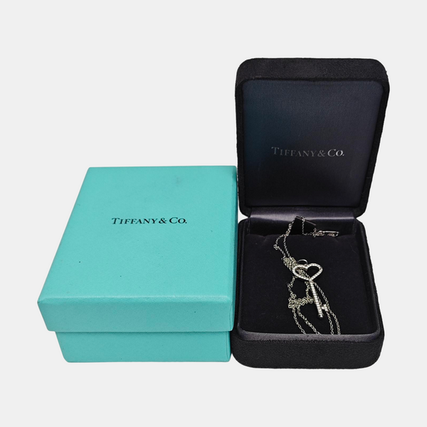 Tiffany Keys Platinum 950 Silver Necklace