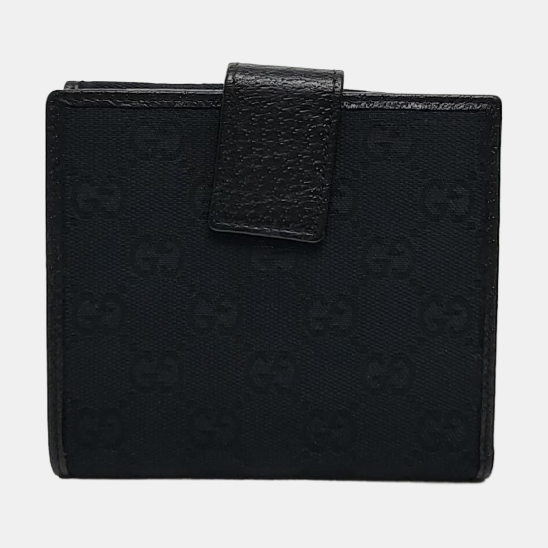 Monogram Canvas Wallet Blue