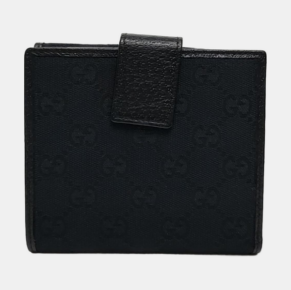 Monogram Canvas Wallet Blue