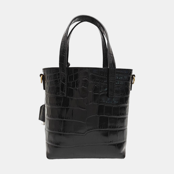 Calfskin Shoulder Bag Black