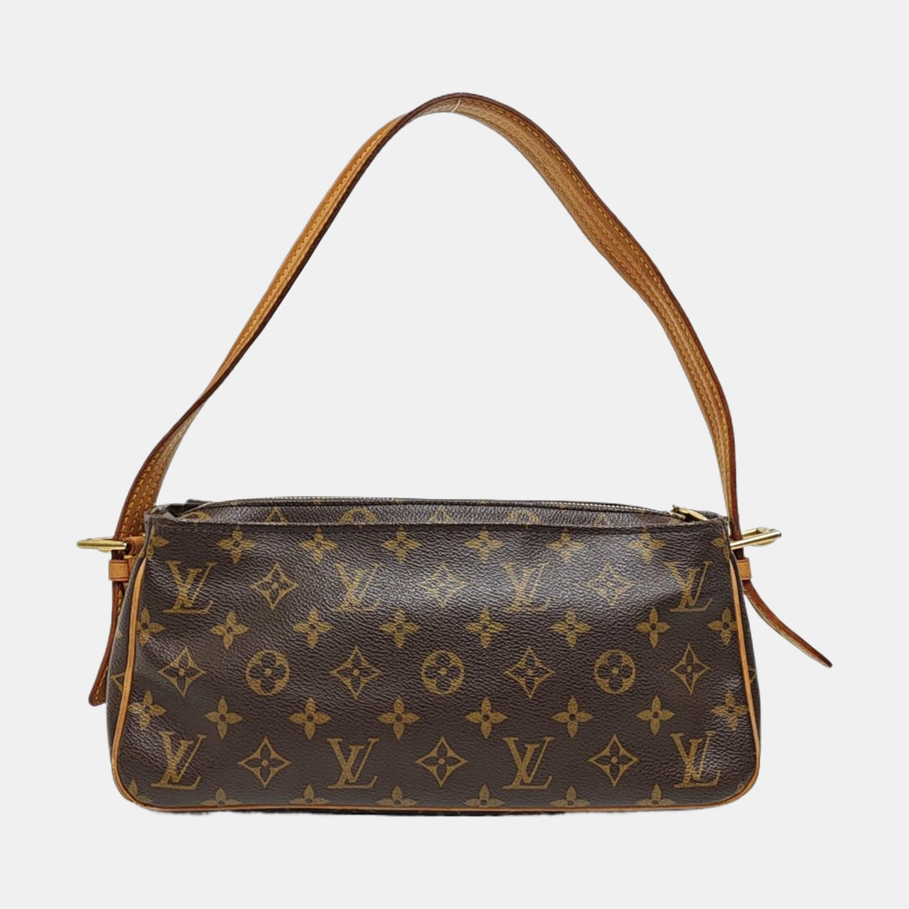 VIVA CITE Monogram Coated Canvas Brown