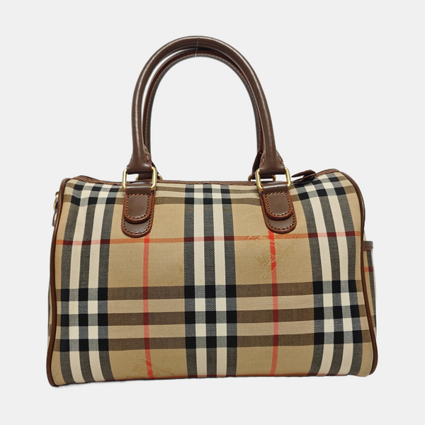 Canvas Shoulder Bag Brown