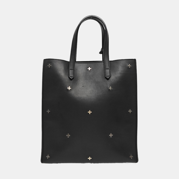 Leather Tote Bag Black