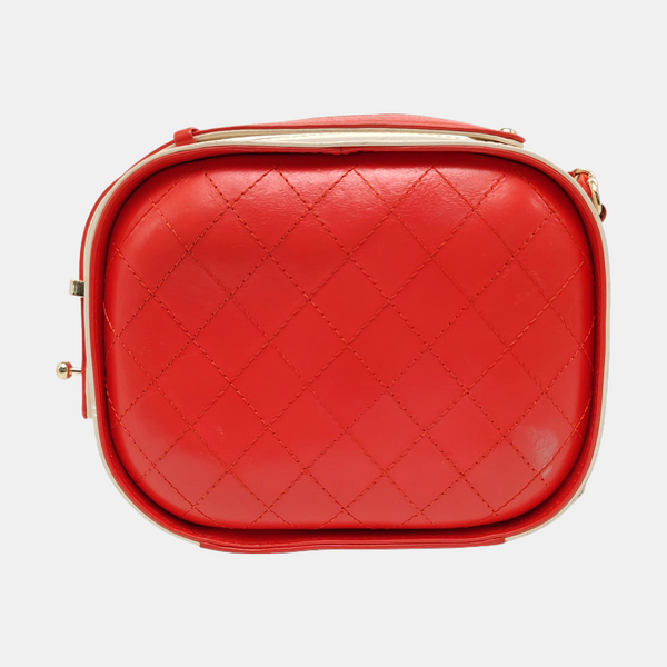 Quilted Calfskin White