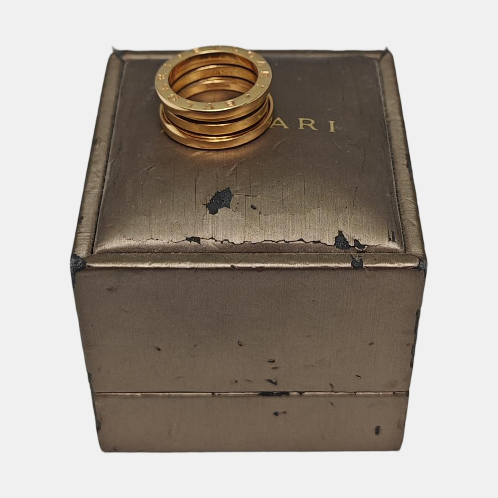 B.ZERO1 18k Rose Gold Ring EU 51