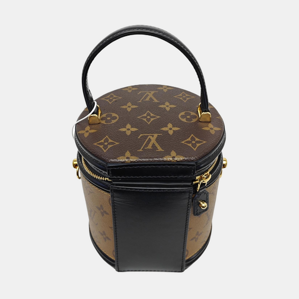 CANNES PM Monogram Coated Canvas Brown