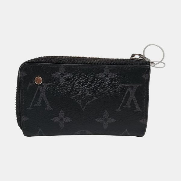 ZIPPY Monogram Coated Canvas Black Card Holder