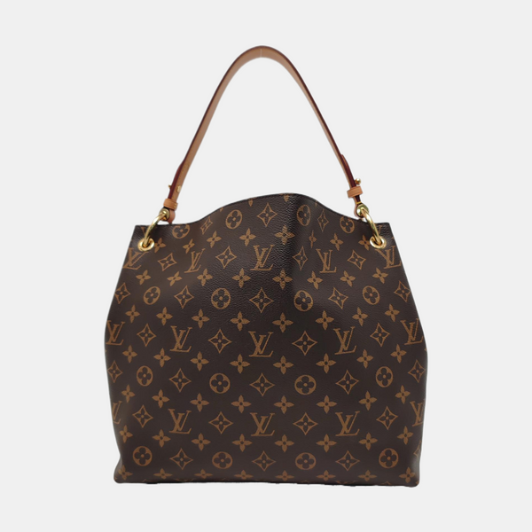 GRACEFUL TPM Monogram Coated Canvas Brown