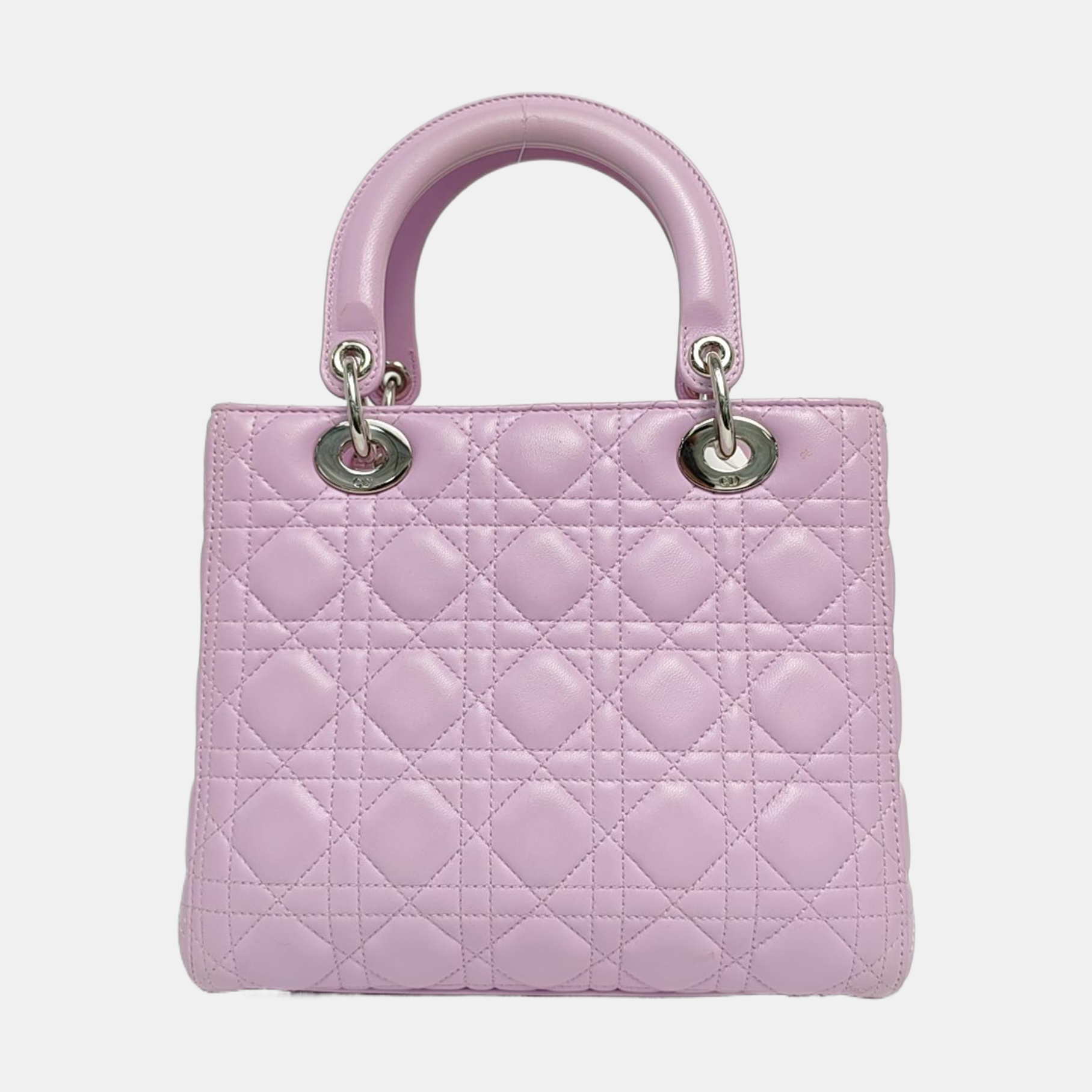 Lady Dior Medium Cannage Lambskin Pink