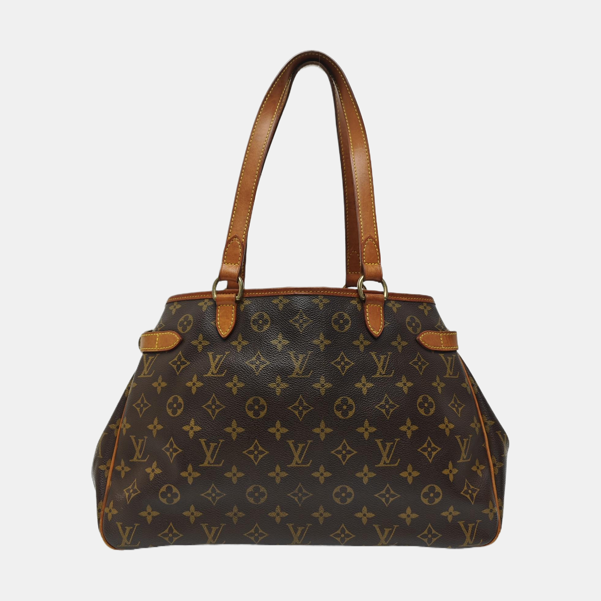 BATIGNOLLES GM Monogram Coated Canvas Brown
