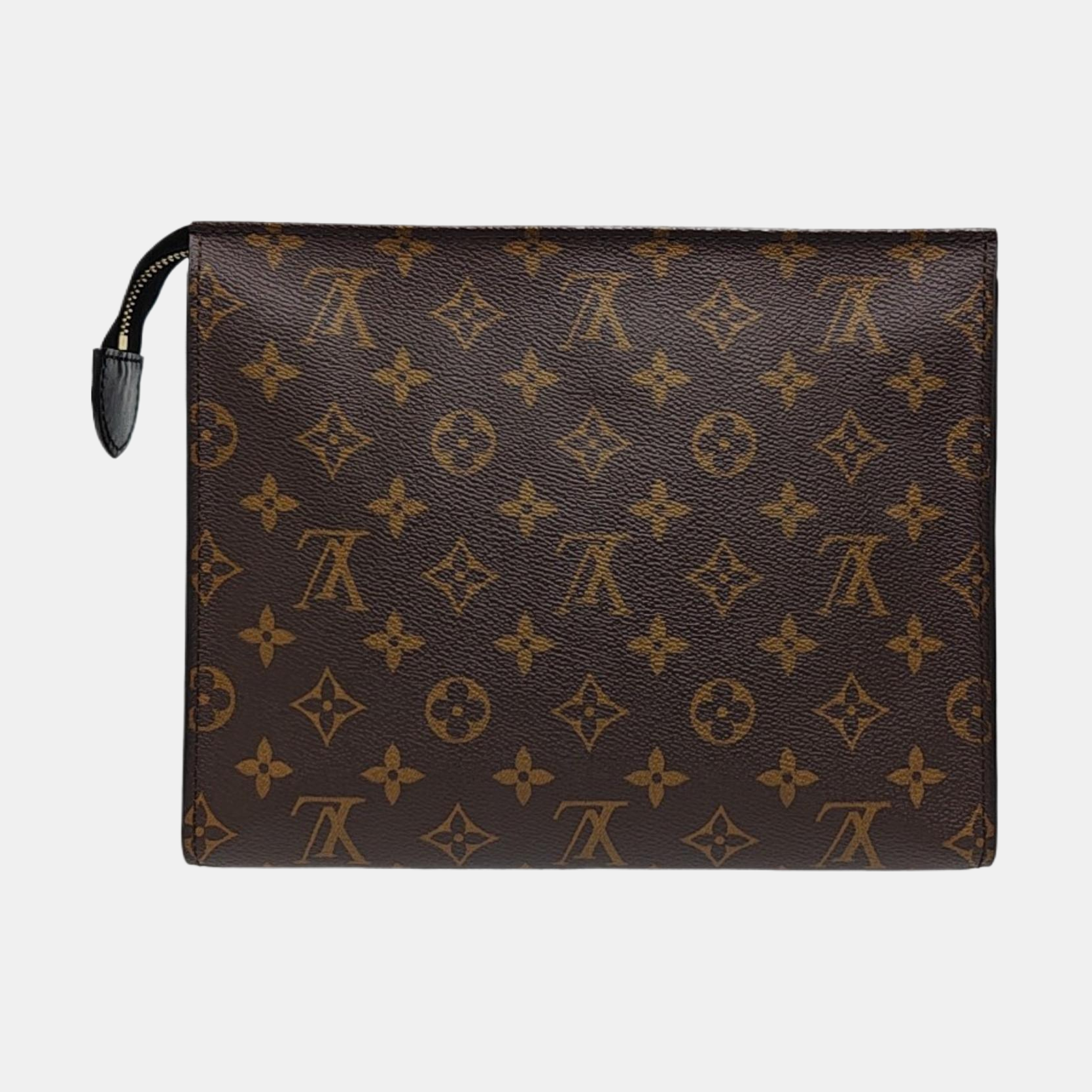 TOILET POCKET 26 Monogram Coated Canvas Brown