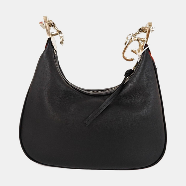 Calfskin Shoulder Bag Black