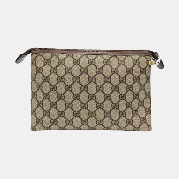 GG Supreme Monogram Coated Canvas Beige