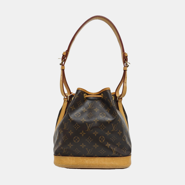 NOÉ MM Monogram Coated Canvas Brown