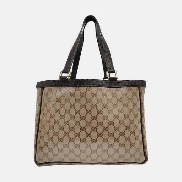 Monogram Coated Canvas Beige