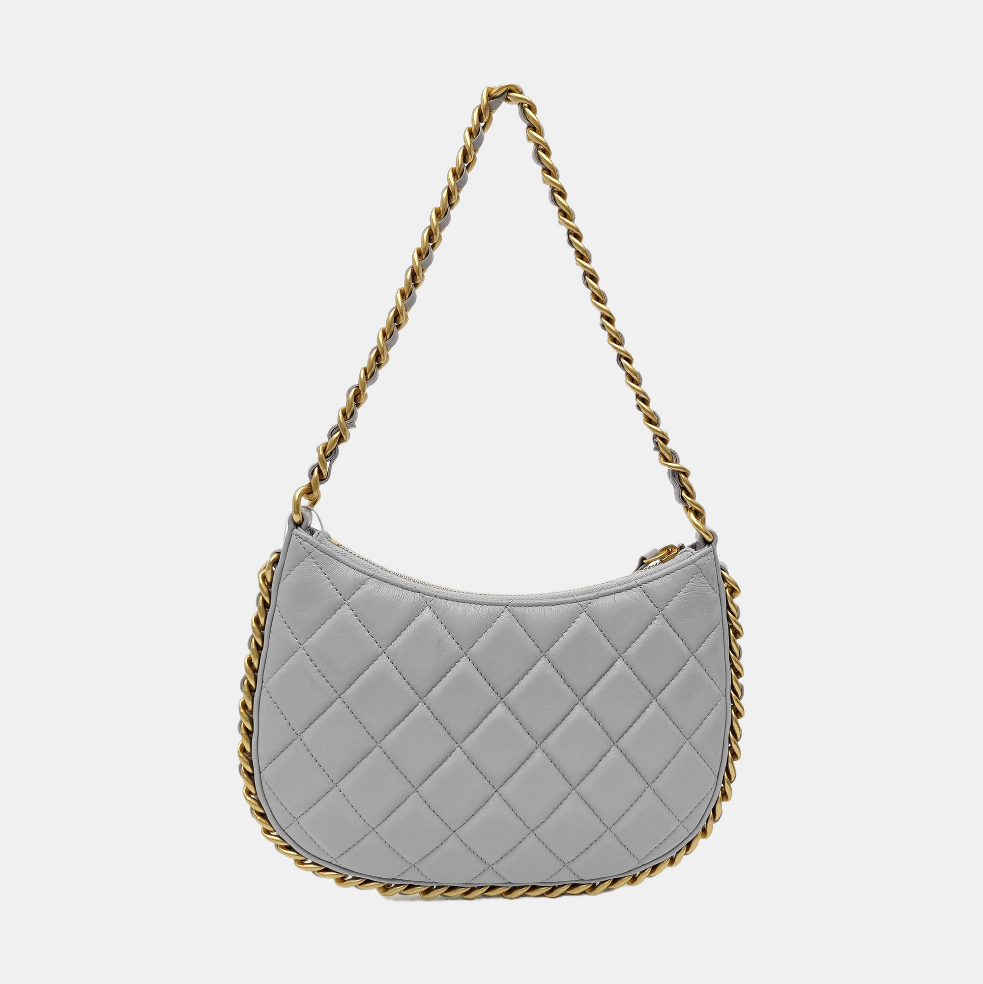 HOBO Quilted Lambskin Gray