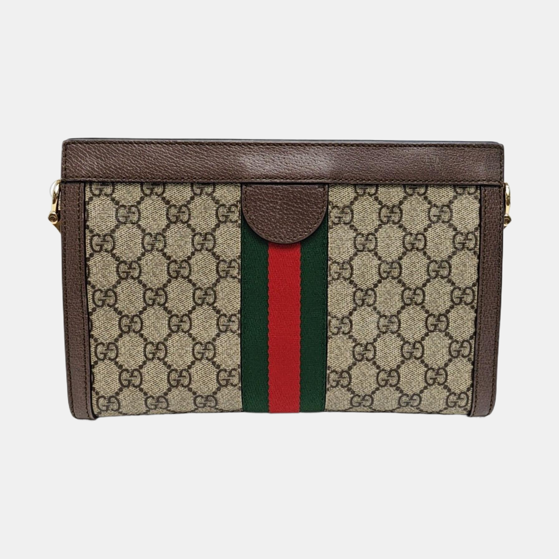 Authenticated pre-owned  Ophidia Small Monogram Coated Canvas Beige - Shoulder Bag at Looply