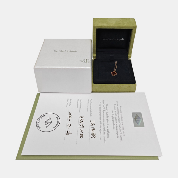 Sweet Alhambra 18k Rose Gold Necklace