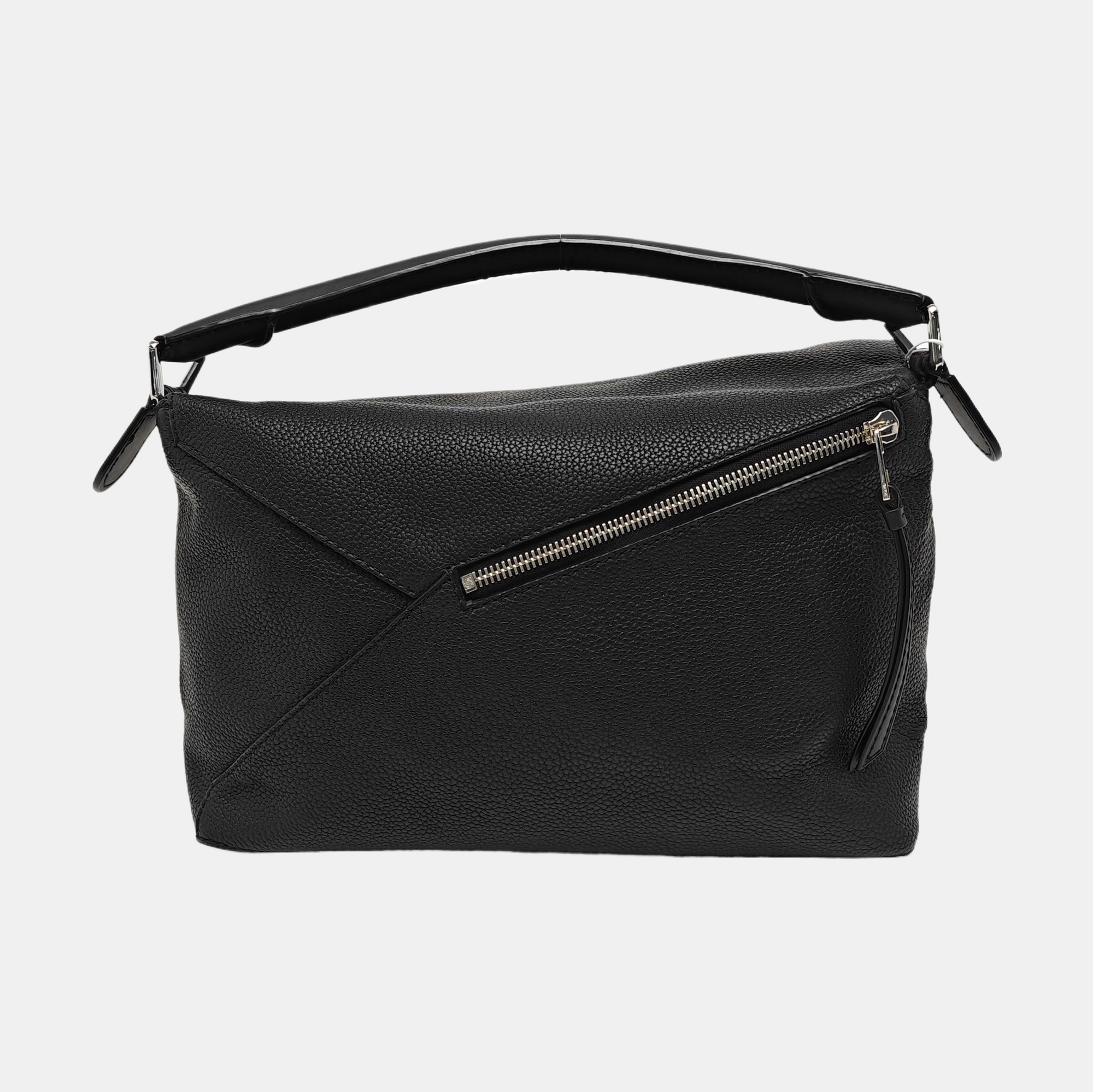 Puzzle Large Calfskin Black