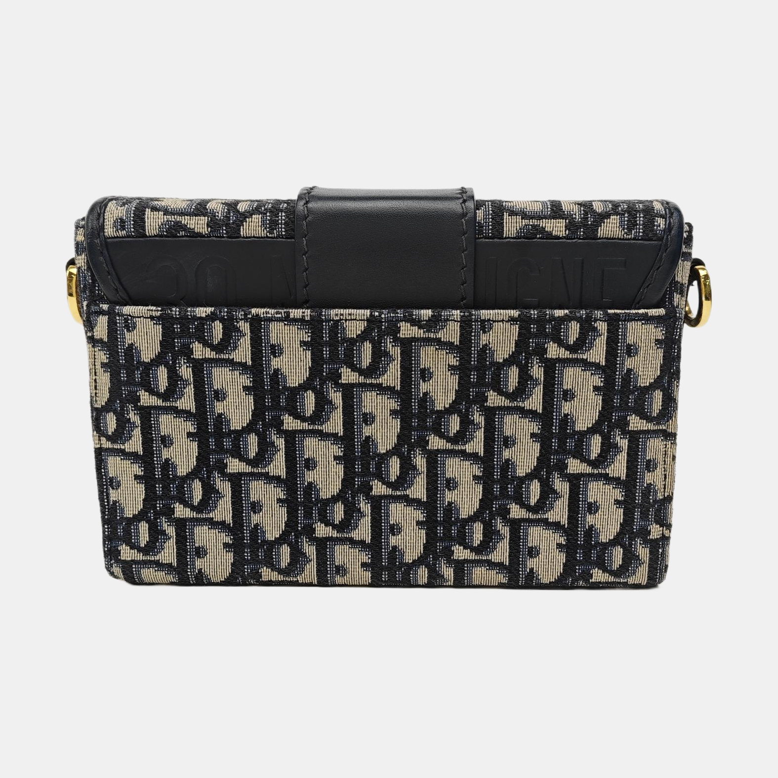 30 Montaigne Oblique Canvas Blue