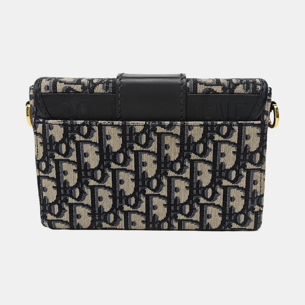 30 Montaigne Oblique Canvas Blue
