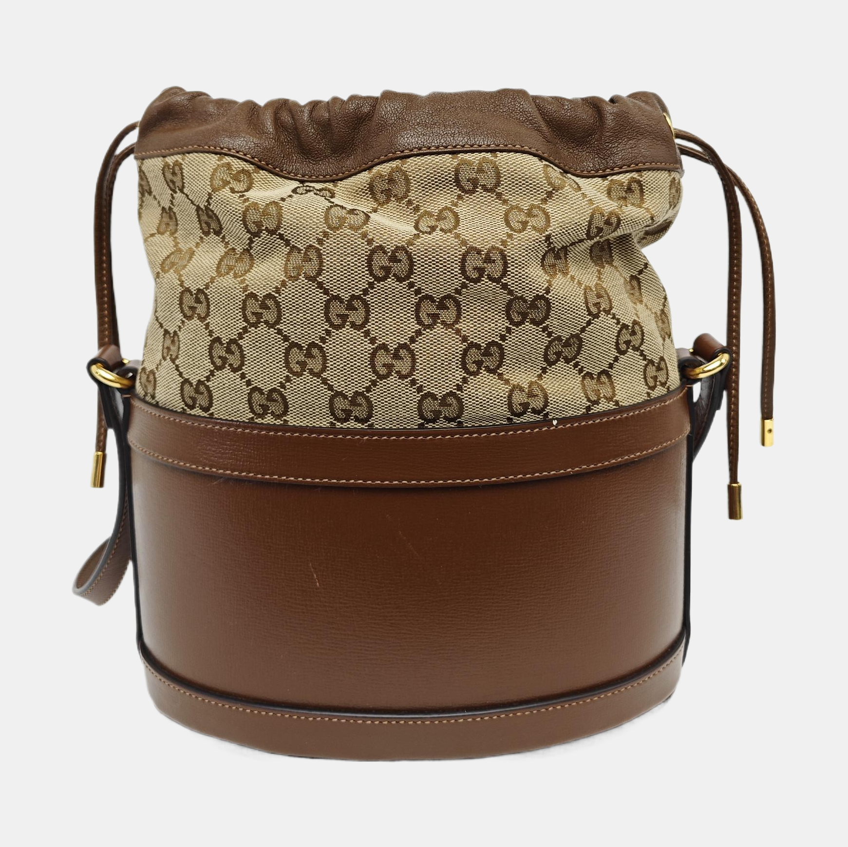 Horsebit 1955 Small Monogram Calfskin Brown