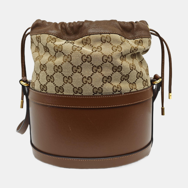 Horsebit 1955 Small Monogram Calfskin Brown