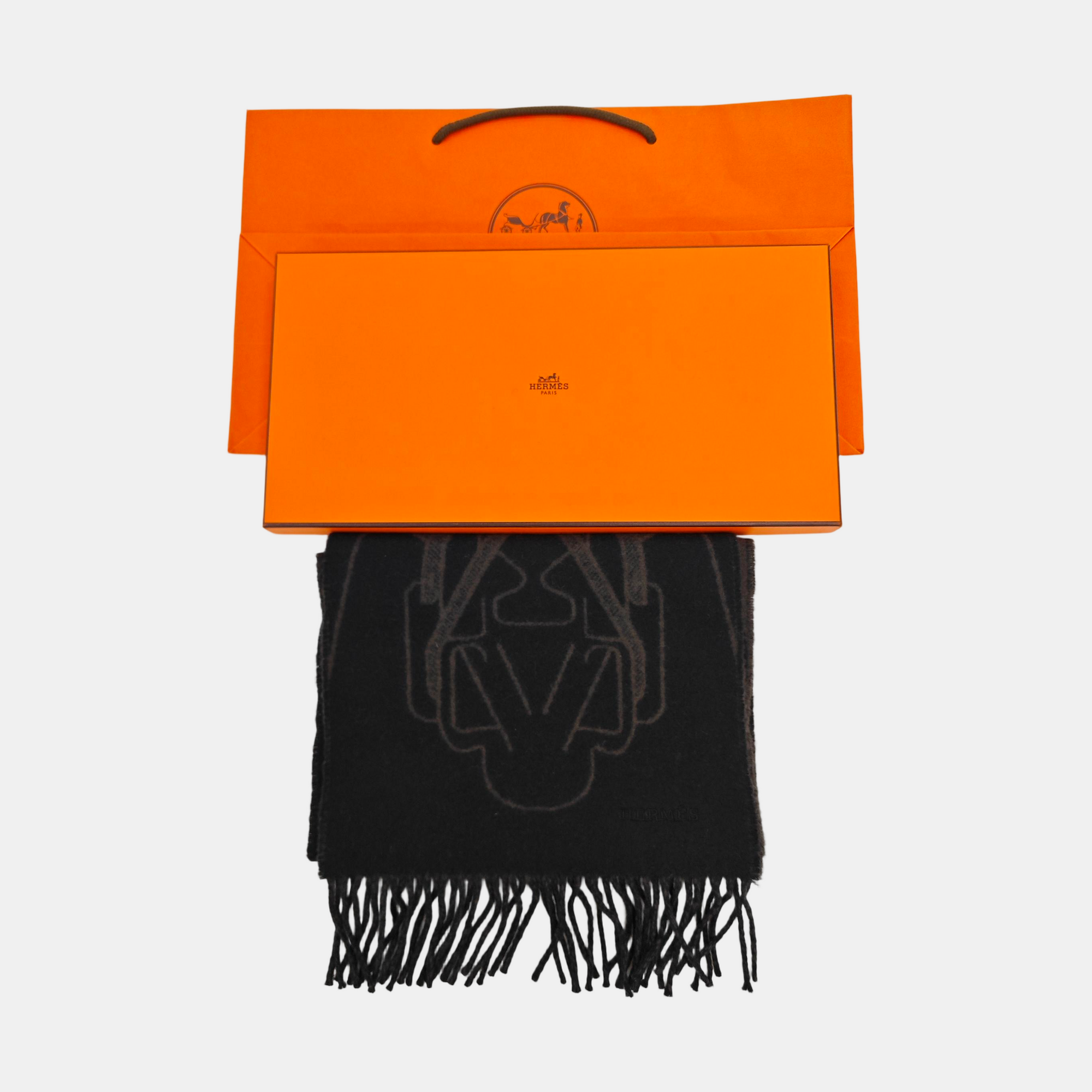 Cashmere Scarf Black