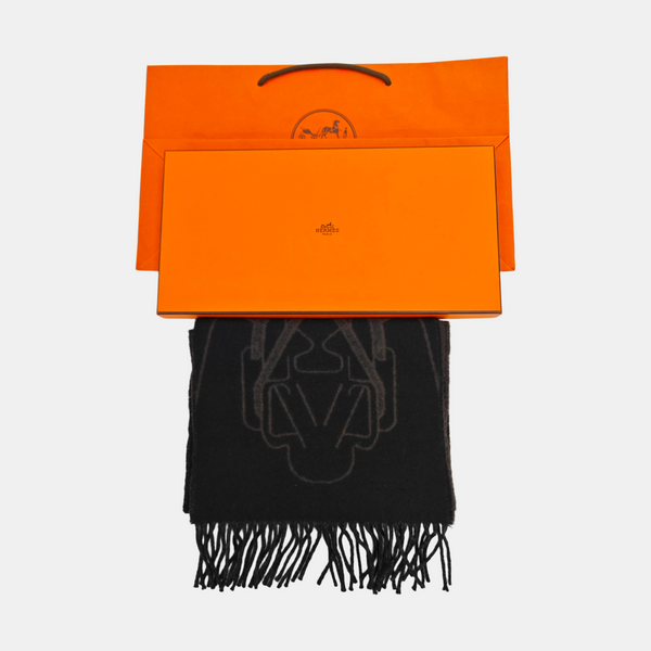 Cashmere Scarf Black
