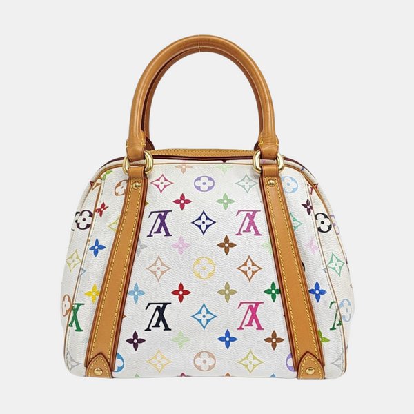 LV × TM PRISCILLA Monogram Coated Canvas White