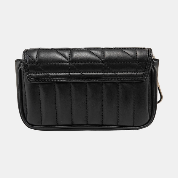 GG Marmont Mini Quilted Calfskin Black