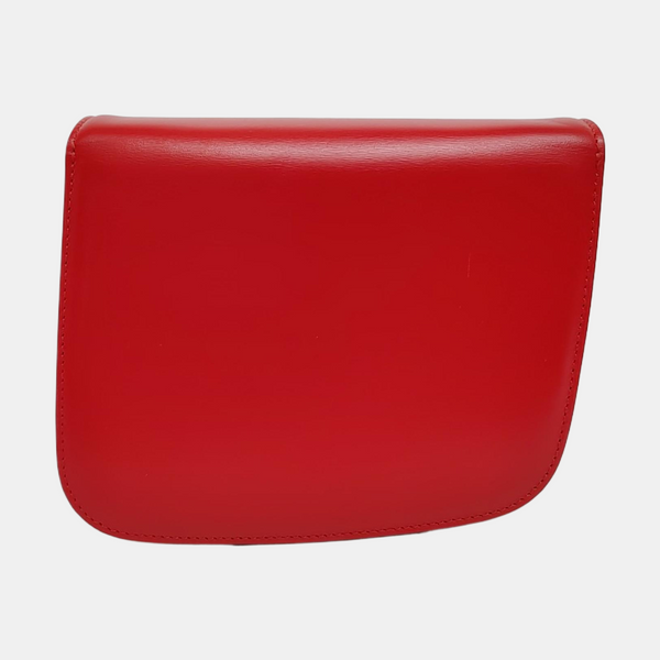 Gancio Small Calfskin Red