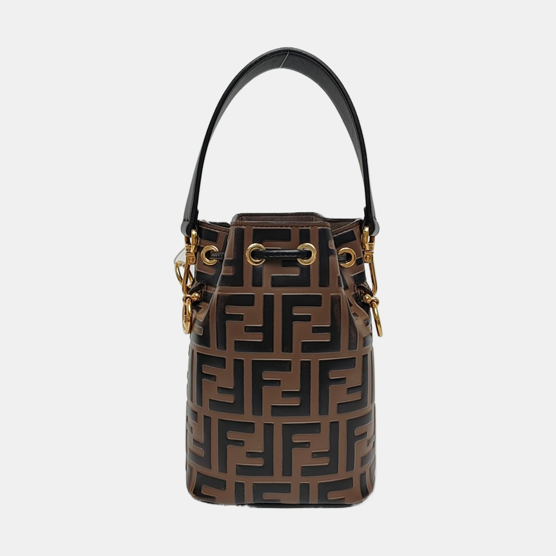 Mon Tresor Mini Monogram Calfskin Brown