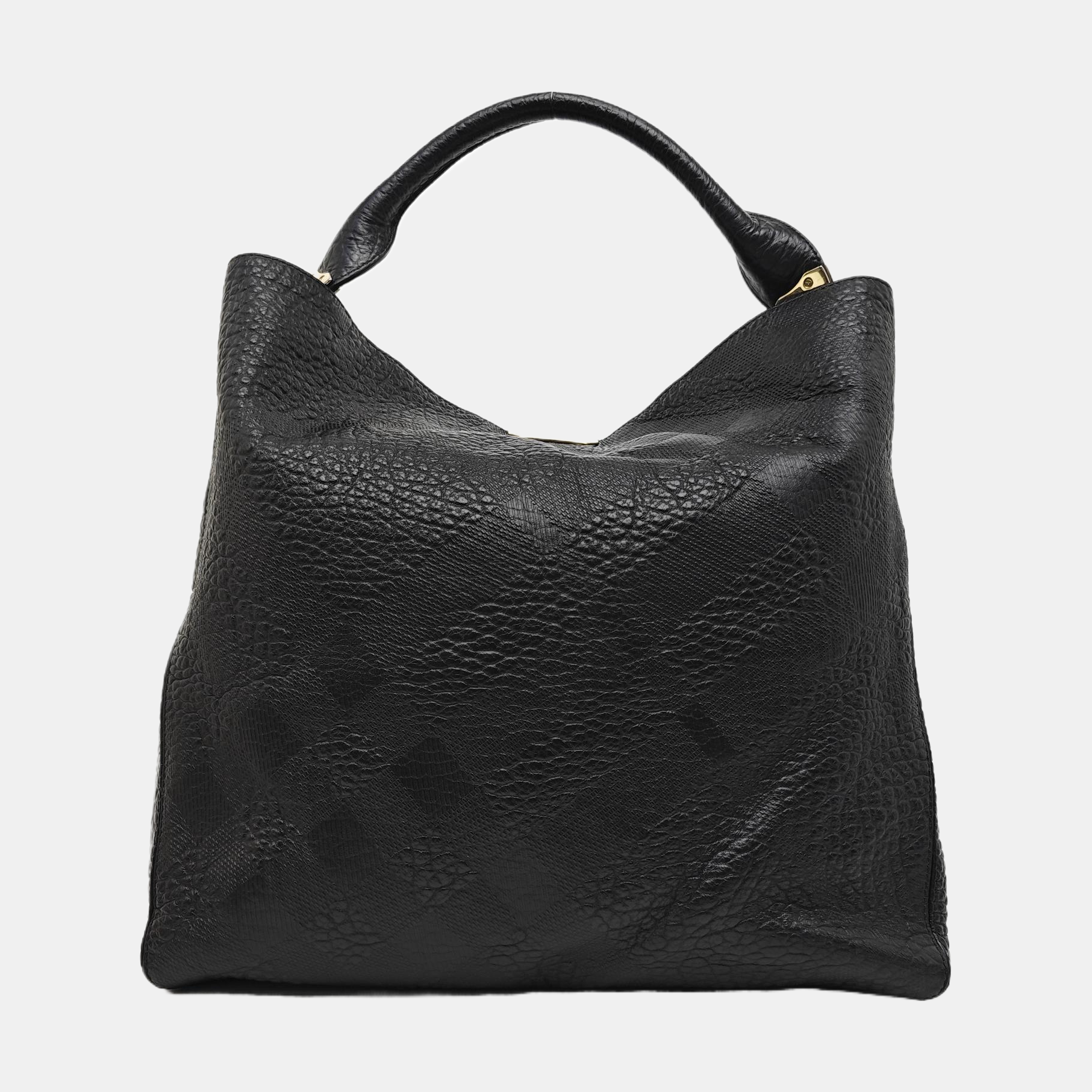 Calfskin Bucket Bag Black