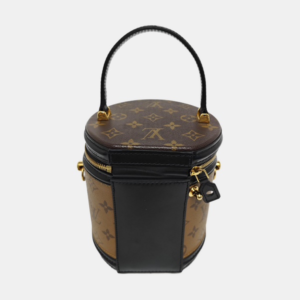 CANNES PM Monogram Coated Canvas Brown
