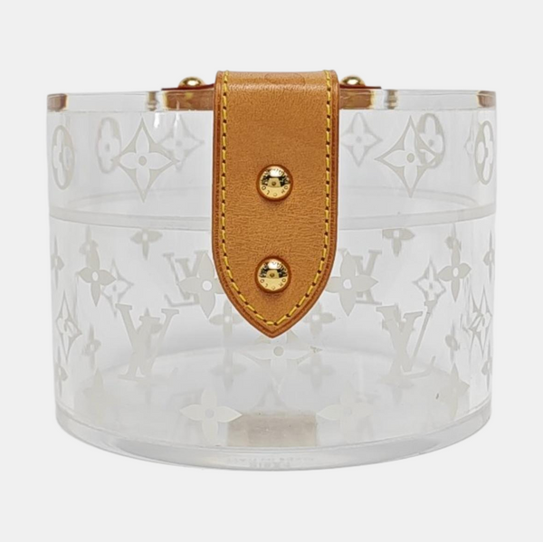 BOX SCOTT Monogram Plastic Clear