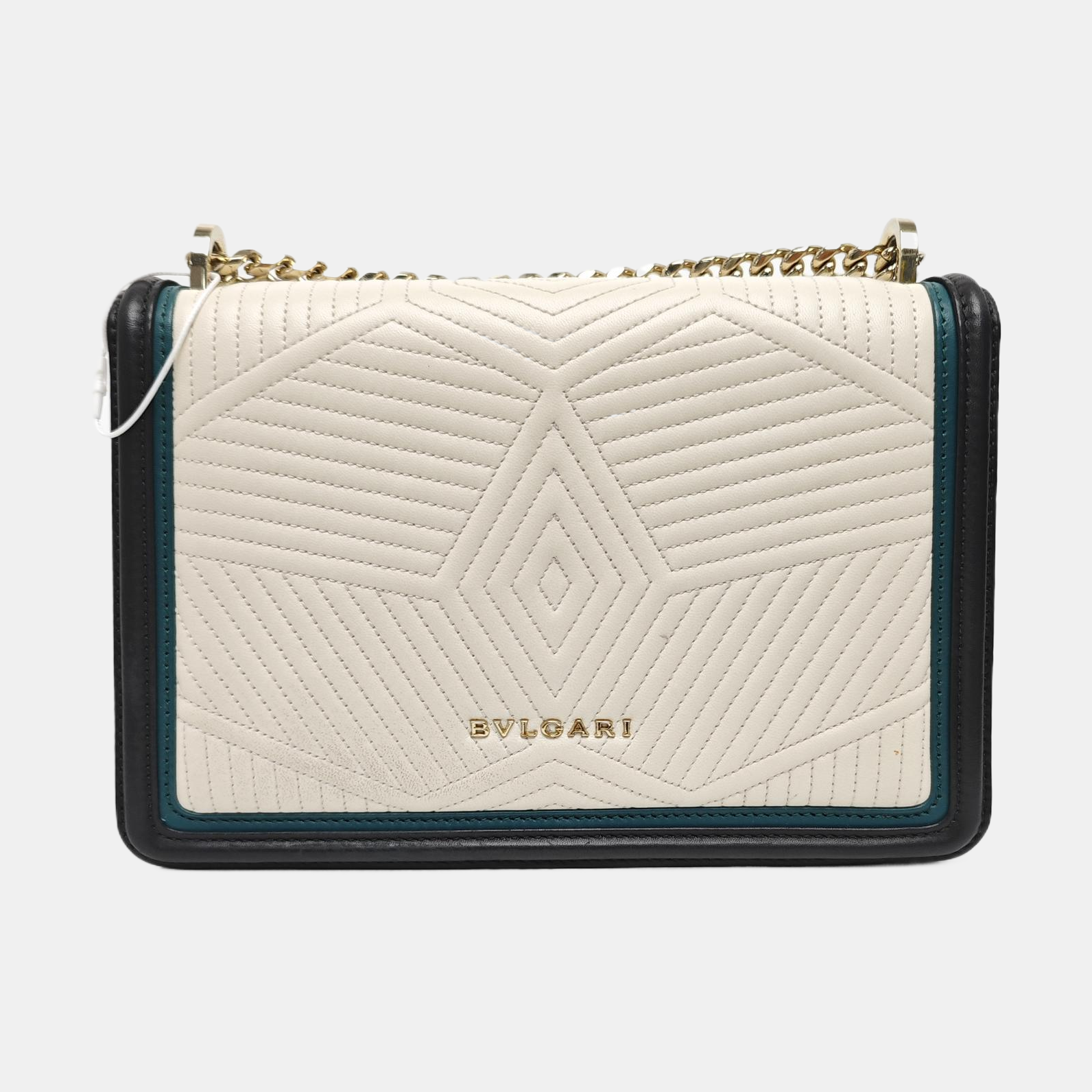 SERPENTI FOREVER Small Quilted Calfskin White