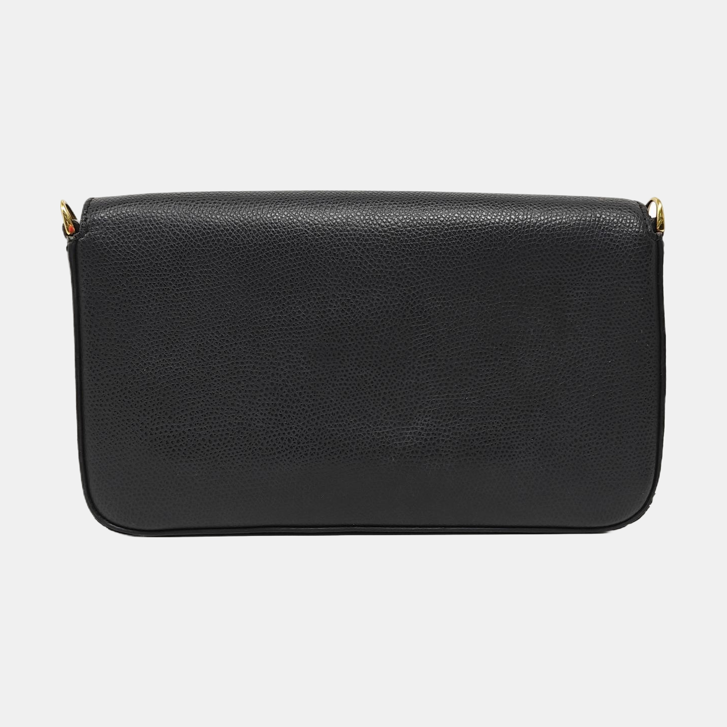 Calfskin Shoulder Bag Black