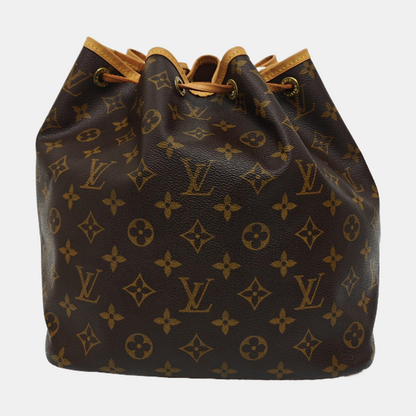NÉONOÉ PM Monogram Coated Canvas Brown